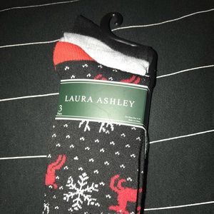 Laura Ashley 3-pack crew socks
